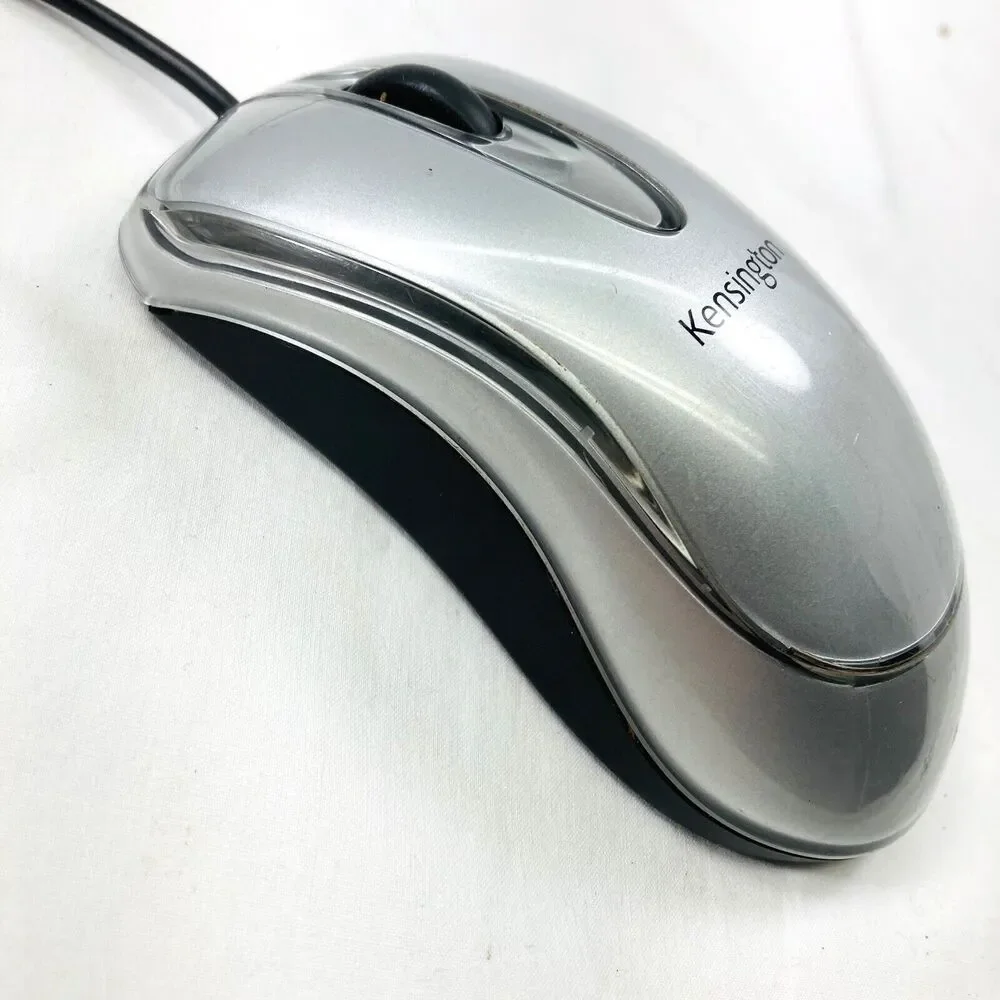 Kensington USB Wired Mouse K72213 Optical Wheel 3 Button x 1 Cord 69 inch